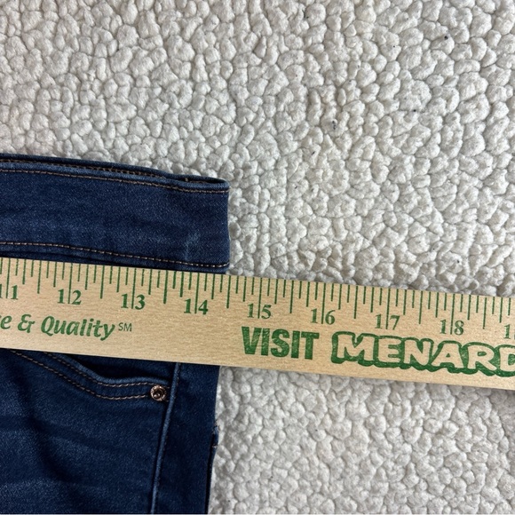 Nicole Miller NY SOHO High Rise Bootcut Women Size 8 Stretch Dark Wash Blue Jean - Picture 5 of 15